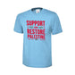 Support and restore typography tee Palestine Unisex T-Shirt