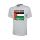 Support national flag cotton tee Palestine Unisex T-Shirt