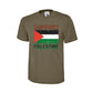 Support national flag cotton tee Palestine Unisex T-Shirt
