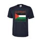 Support national flag cotton tee Palestine Unisex T-Shirt
