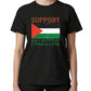 Support national flag cotton tee Palestine Unisex T-Shirt