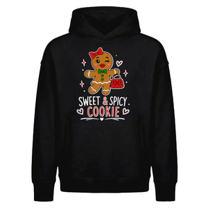Charming Sweet And Spicy Cookie Christmas Oversized Hoodie