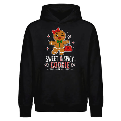 Charming Sweet And Spicy Cookie Christmas Oversized Hoodie