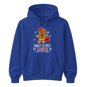 Sweet and Spicy Gingerbread Girl Christmas Unisex Hoodies