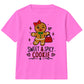 Sweet And Spicy Gingerbread Graphic Christmas Kids T-Shirt