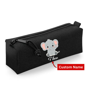 Pandas Kids Pencil Case with Custom Name