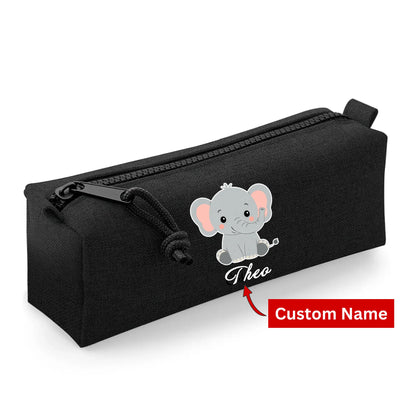 Pandas Kids Pencil Case with Custom Name