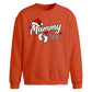 Sweet mummy to be footprint Christmas Oversized Sweatshirt