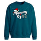 Sweet mummy to be footprint Christmas Oversized Sweatshirt
