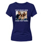 Sweet Personalised Family Picture Text Tee ladies fit t-shirt