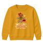 Sweet Spicy Gingerbread Cookie Christmas Kids Sweatshirt