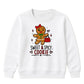 Sweet Spicy Gingerbread Cookie Christmas Kids Sweatshirt