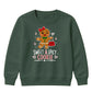 Sweet Spicy Gingerbread Cookie Christmas Kids Sweatshirt