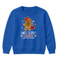 Sweet Spicy Gingerbread Cookie Christmas Kids Sweatshirt