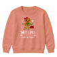 Sweet Spicy Gingerbread Cookie Christmas Kids Sweatshirt