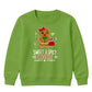 Sweet Spicy Gingerbread Cookie Christmas Kids Sweatshirt