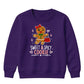 Sweet Spicy Gingerbread Cookie Christmas Kids Sweatshirt
