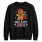 Sweet & Spicy Gingerbread Print Christmas Unisex Sweatshirt