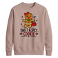Sweet & Spicy Gingerbread Print Christmas Unisex Sweatshirt