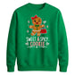 Sweet & Spicy Gingerbread Print Christmas Unisex Sweatshirt