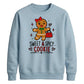 Sweet & Spicy Gingerbread Print Christmas Unisex Sweatshirt