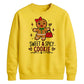 Sweet & Spicy Gingerbread Print Christmas Unisex Sweatshirt