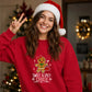 Sweet & Spicy Gingerbread Print Christmas Unisex Sweatshirt
