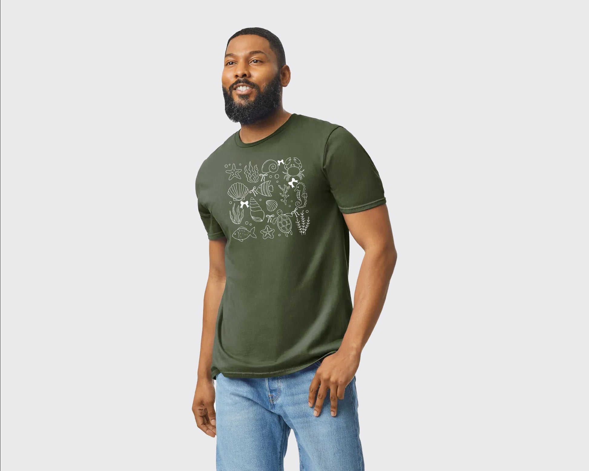 Summer Beach Vibes Gildan Adult T-Shirt, Coastal Graphic Tee For Men & Women, Classic Fit Vacation Shirt For Beach Days M8441