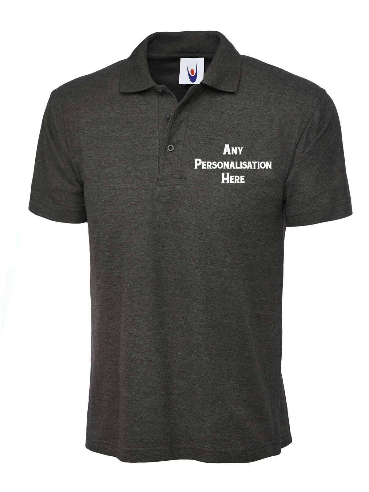Custom Embroidered Men Polo Tshirt, Personalised Text/Design Shirt, Digitized Company Logo Monogrammed Polo Tee, Special Gift for Golf Lover