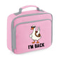 Duck I'm Back Kids Lunch Bag, Back To School Cooler With Fully Insulation Lunch Box, Perfect For School Snacks & Meals M8482