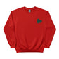 Heart Puzzle Sketch Embroidery SweatShirt - EWB103