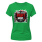 Talk Less Fight More Motif Wrestling ladies fit t-shirt