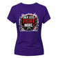 Talk Less Fight More Motif Wrestling ladies fit t-shirt