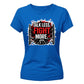 Talk Less Fight More Motif Wrestling ladies fit t-shirt