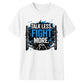 Talk Less Fight More Slogan Tee Wrestling unisex t-shirt