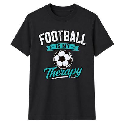 Teal Ribbon Therapy football tournament unisex t-shirt