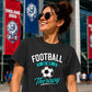 Teal Ribbon Therapy football tournament unisex t-shirt