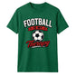 Teal Ribbon Therapy football tournament unisex t-shirt