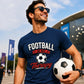 Teal Ribbon Therapy football tournament unisex t-shirt
