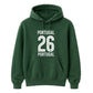 Team 26 Portugal football tournament unisex hoodies