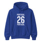Team 26 Portugal football tournament unisex hoodies