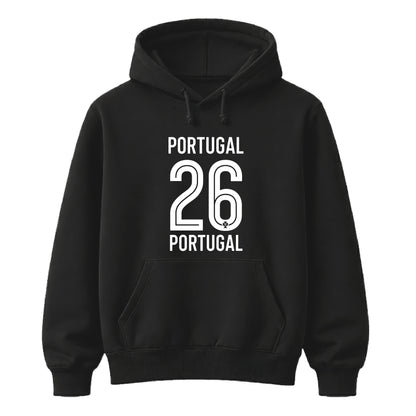 Team 26 Portugal football tournament unisex hoodies
