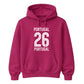 Team 26 Portugal football tournament unisex hoodies