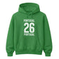 Team 26 Portugal football tournament unisex hoodies