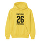 Team 26 Portugal football tournament unisex hoodies