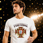 Team Crest Portugal football tournament unisex t-shirt