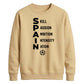 Team Spain football tournament unisex sweatshirt