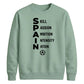 Team Spain football tournament unisex sweatshirt