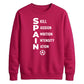 Team Spain football tournament unisex sweatshirt