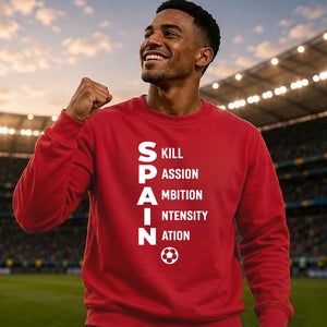 Team Spain football tournament unisex sweatshirt